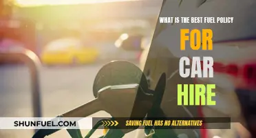 Fuel Policy for Car Hire: Understanding Your Options