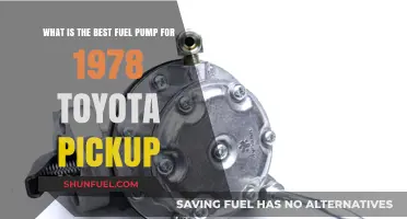Top Fuel Pump Options for 1978 Toyota Pickup Performance Upgrade