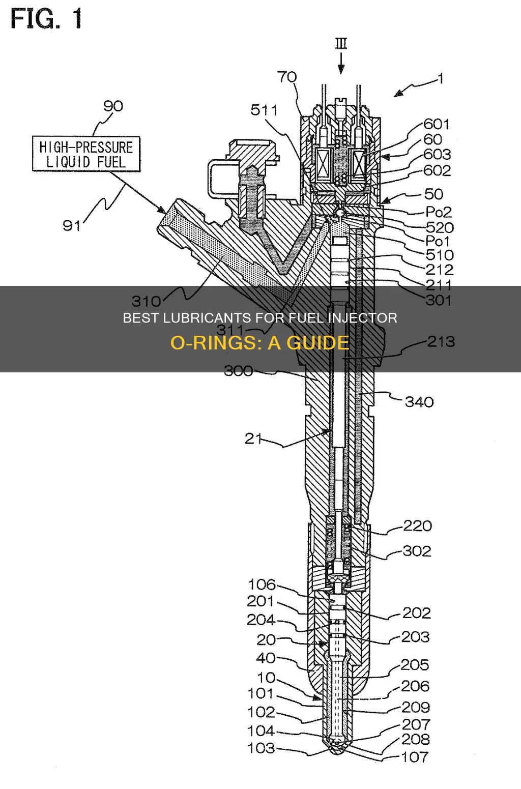 what is the best lubricant for fuel injector o rings
