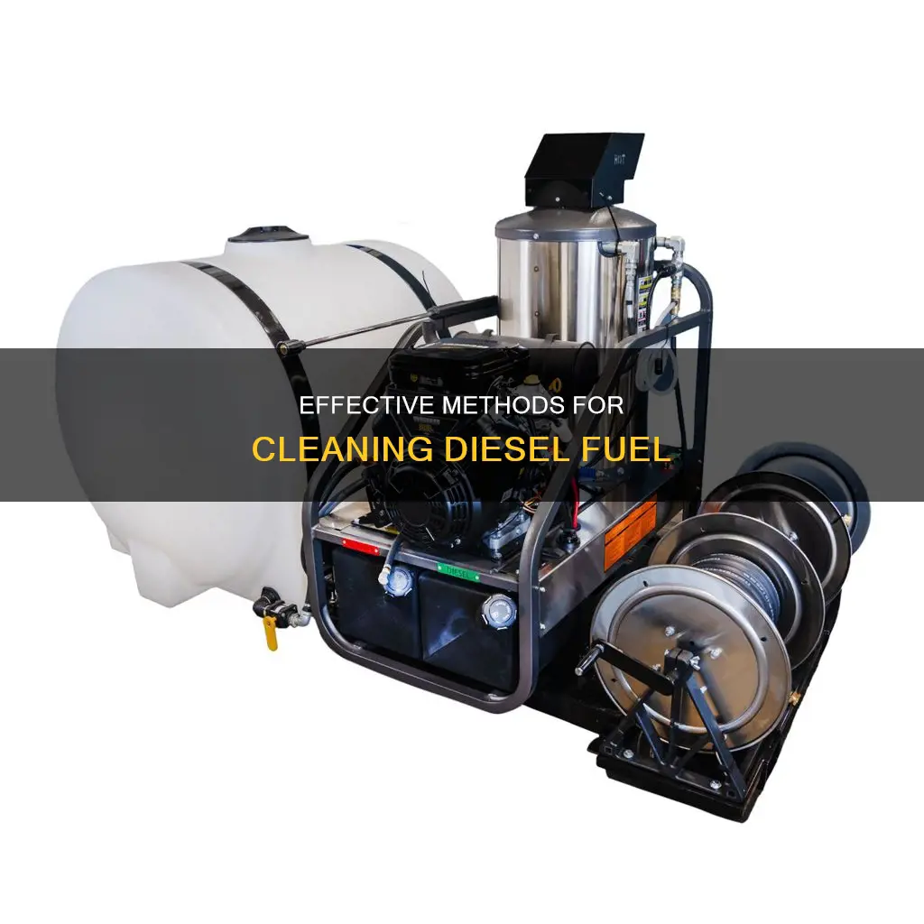 what is the best way to wash diesel fuel