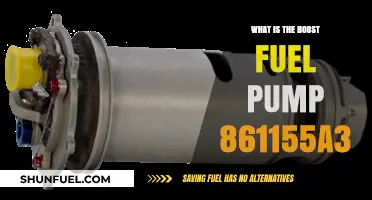 Understanding the Boost Fuel Pump 861155A3: Features and Benefits