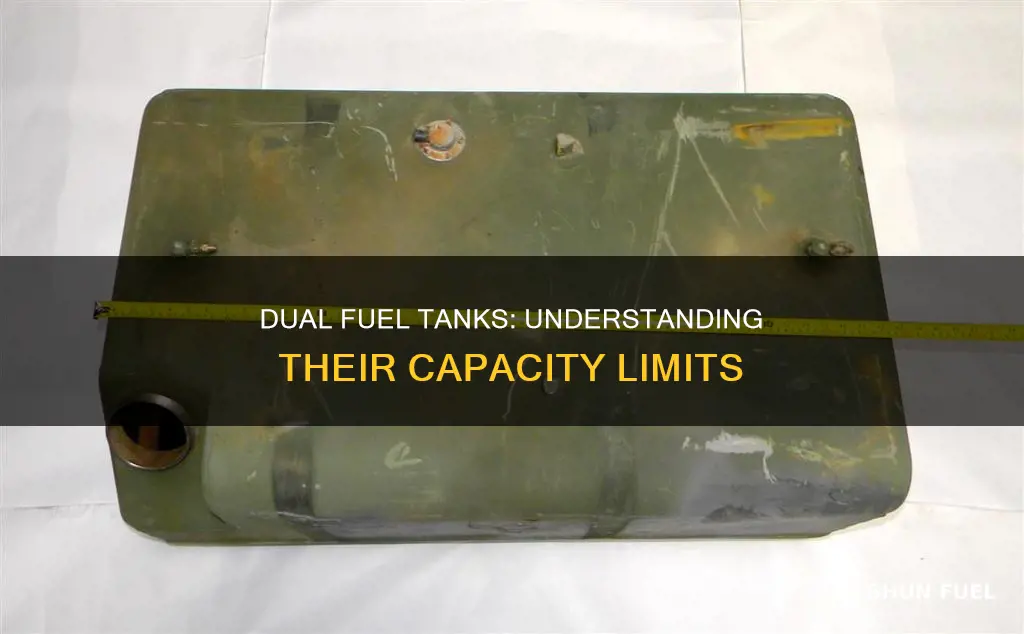 what is the capacity of the dual fuel tanks