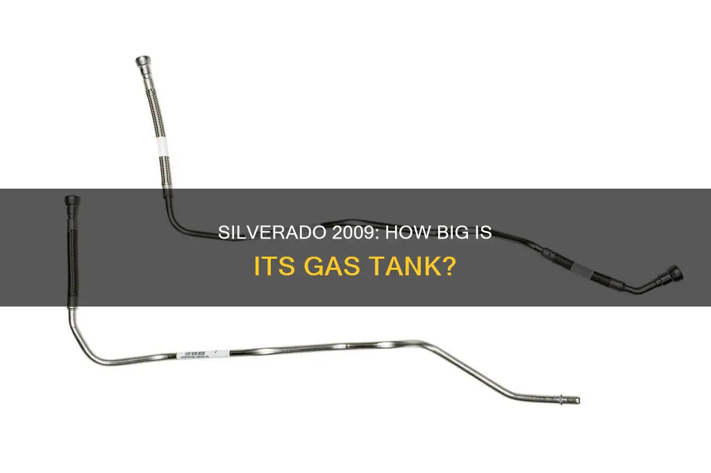 what is the capacity of the silverado 2009 fuel tank