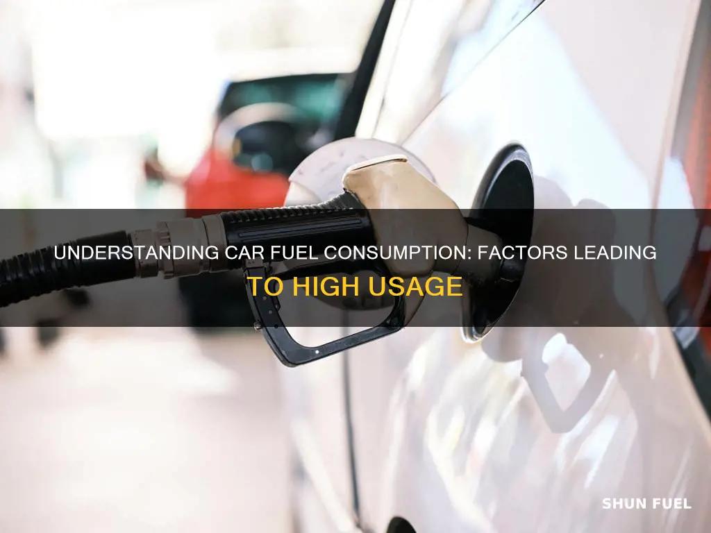 what is the cause of high fuel consumption on cars