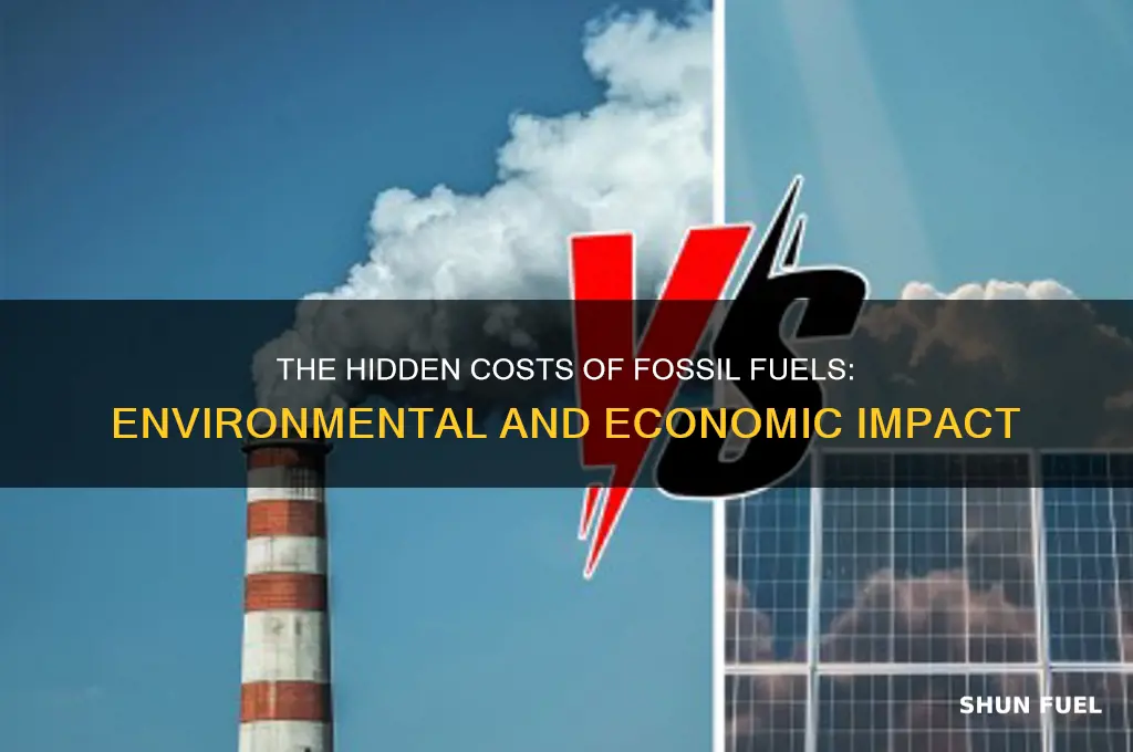 what is the cost of using fossil fuels