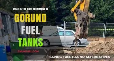 Removing In-Ground Fuel Tanks: What's the Cost?