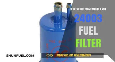 Fuel Filter Facts: Wix 24003 Diameter Details