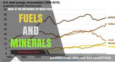 Fossil Fuels vs. Minerals: Understanding Their Key Differences and Uses