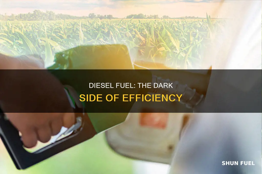 what is the disadvantage of diesel fuel