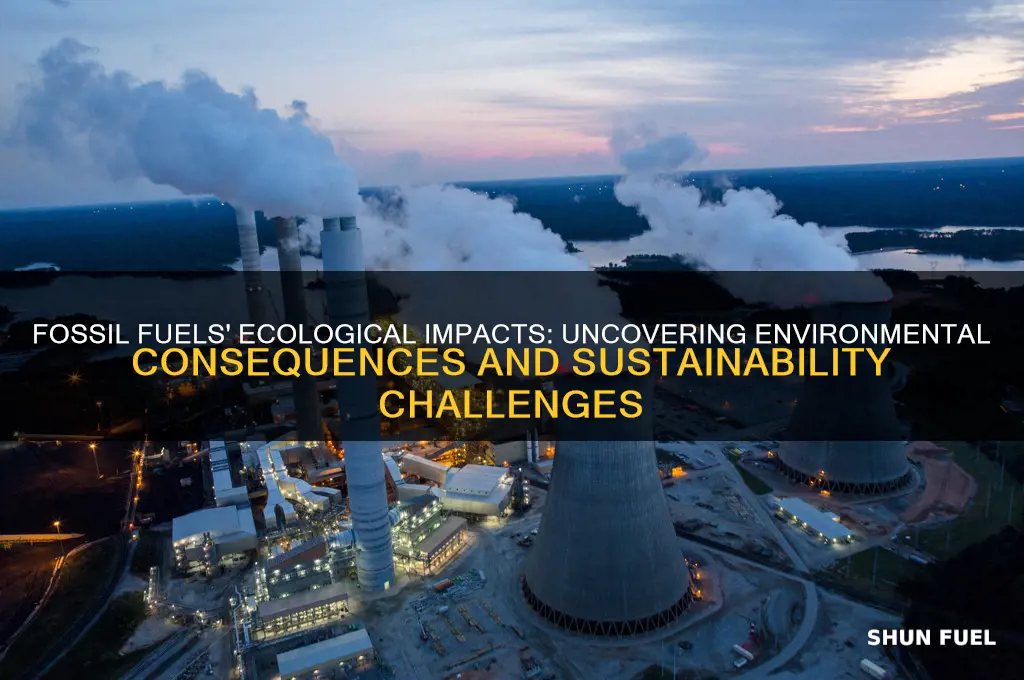 what is the ecological impacts of fossil fuels