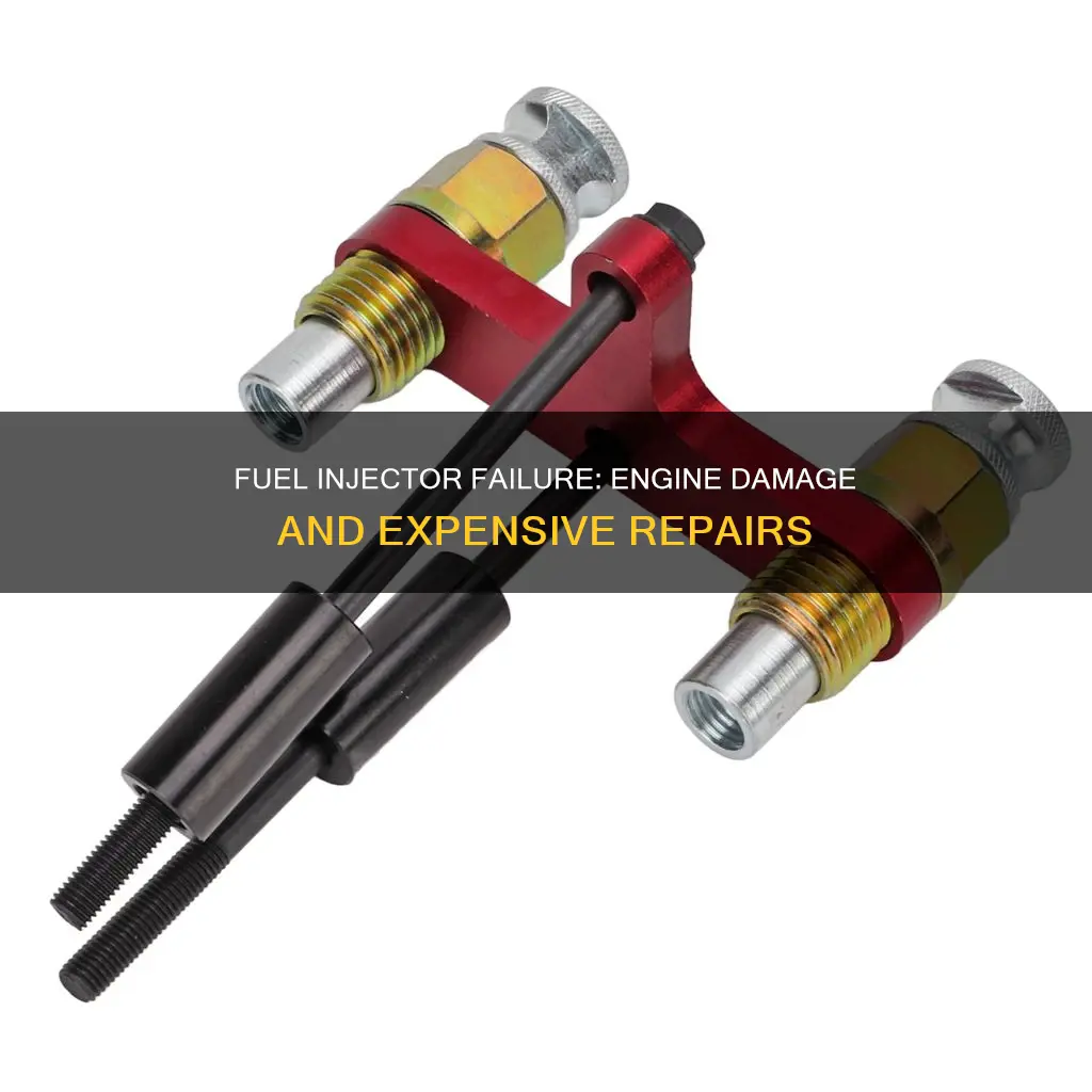 what is the engine damage bad fuel injectors can cause