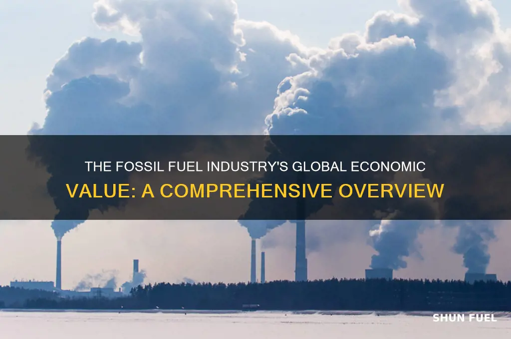 what is the fossil fuel industry worth