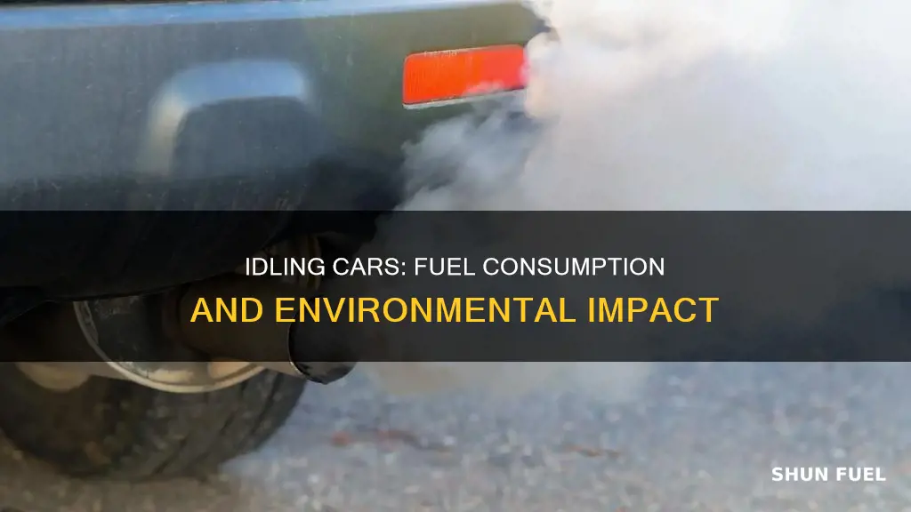what is the fuel consumption of a idle car