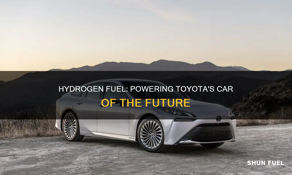 what is the fuel for the toyota hydroengen fuel car