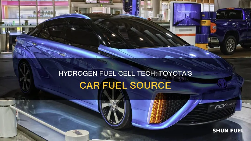 what is the fuel for the toyota hydrogen fuel car