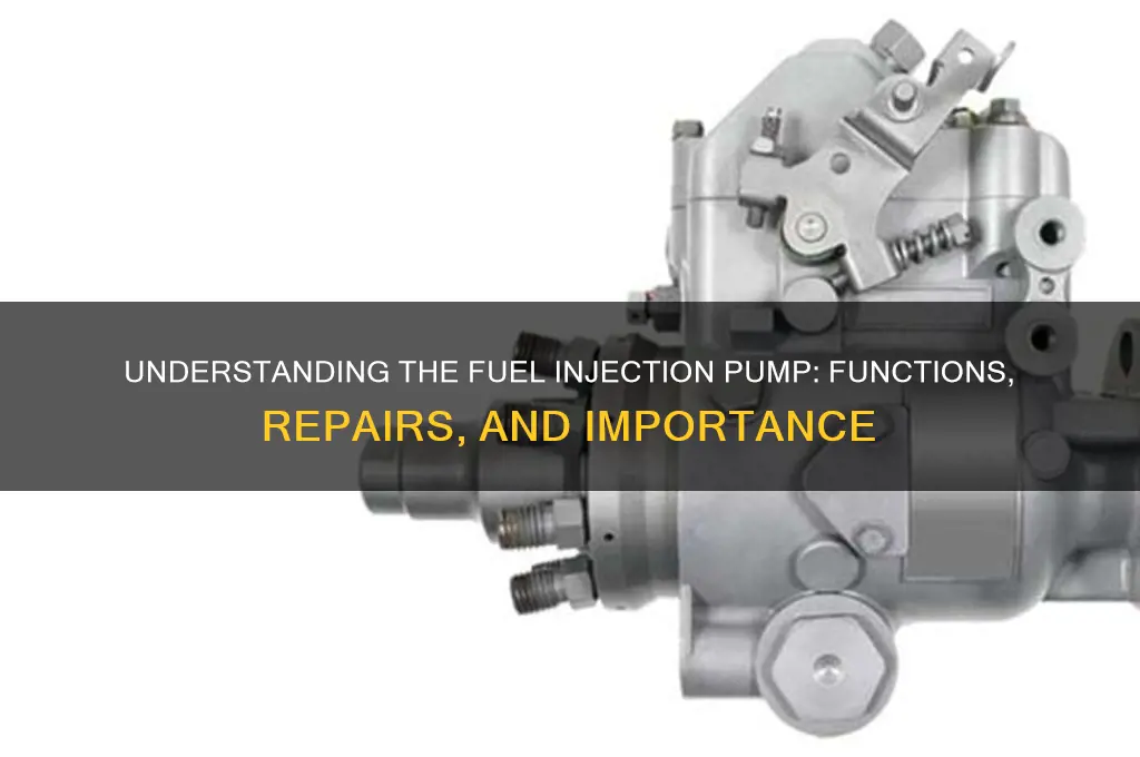 what is the fuel injection pump fir