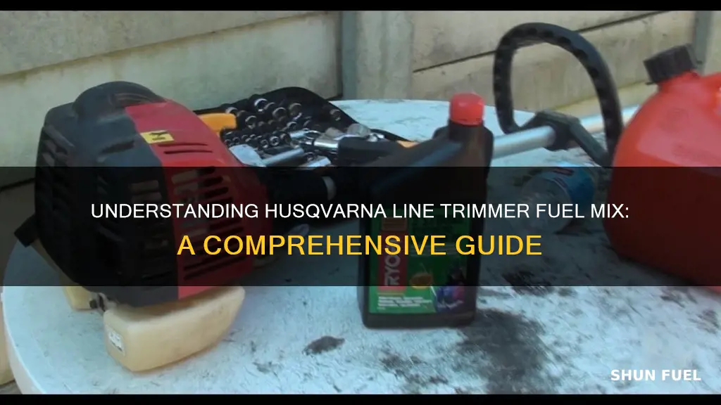 what is the fuel mixture for a husqvarna line trimmer