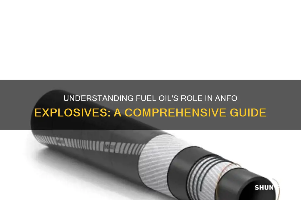 what is the fuel oil used in anfo