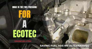 Fuel Pressure Fundamentals for Ecotec Engines