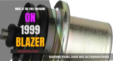 Fuel Pressure Maintenance for 1999 Blazers: What You Need to Know