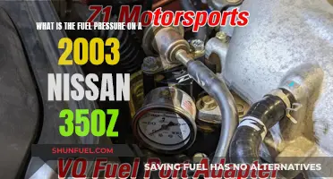 Fuel Pressure Maintenance for 2003 Nissan 350Z