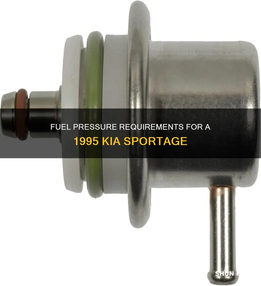 what is the fuel pressure to a 1995 kia sportage