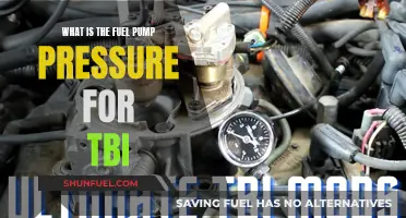 Understanding Fuel Pump Pressure for TBI Systems