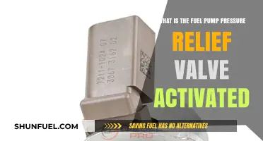 Understanding Fuel Pump Pressure Relief Valve Activation and Functionality