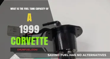 Corvette Fuel Tank Capacity: 1999 Edition