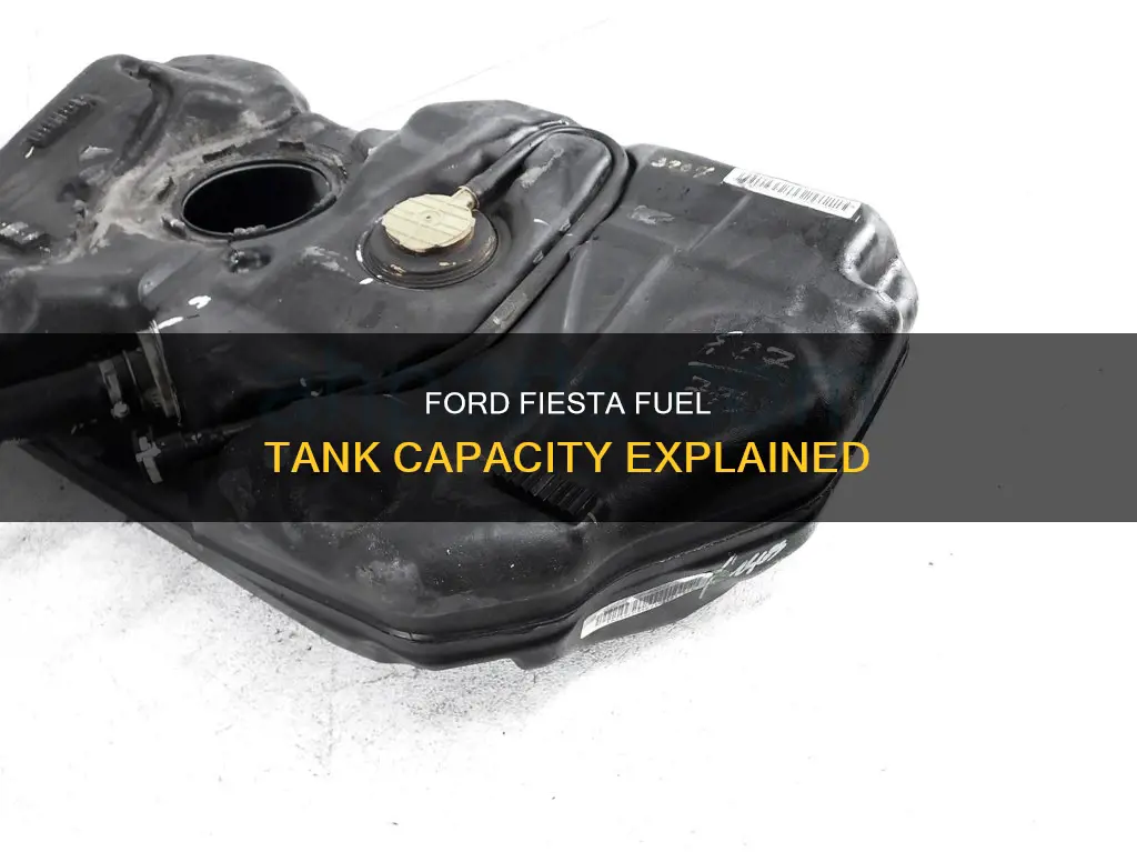 what is the fuel tank capacity of a ford fiesta