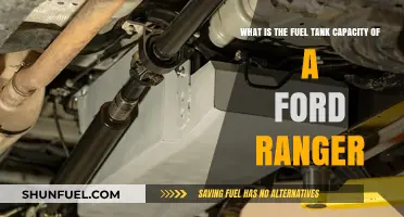 Ford Ranger Fuel Tank Capacity: How Much Can It Hold?