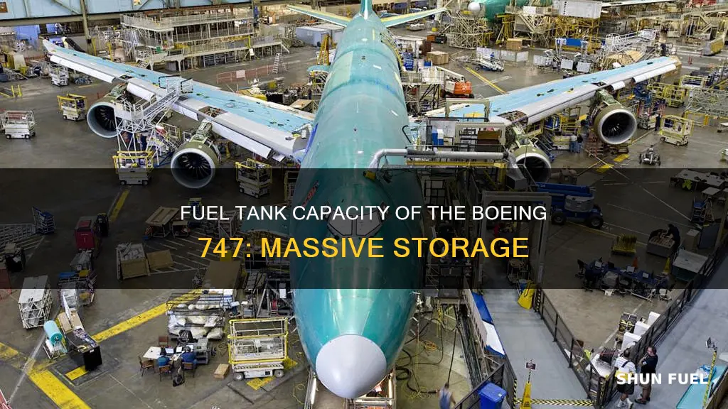 what is the fuel tank capacity of boeing 747