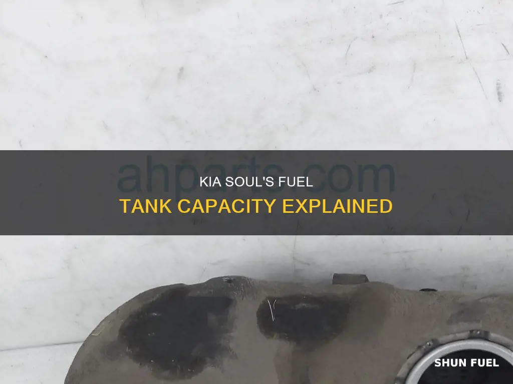 what is the fuel tank capacity on a kia soul