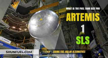 Artemis 1 SLS: Fuel Tank Size and Specifications