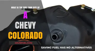 Chevy Colorado Fuel Tank Capacity Explained