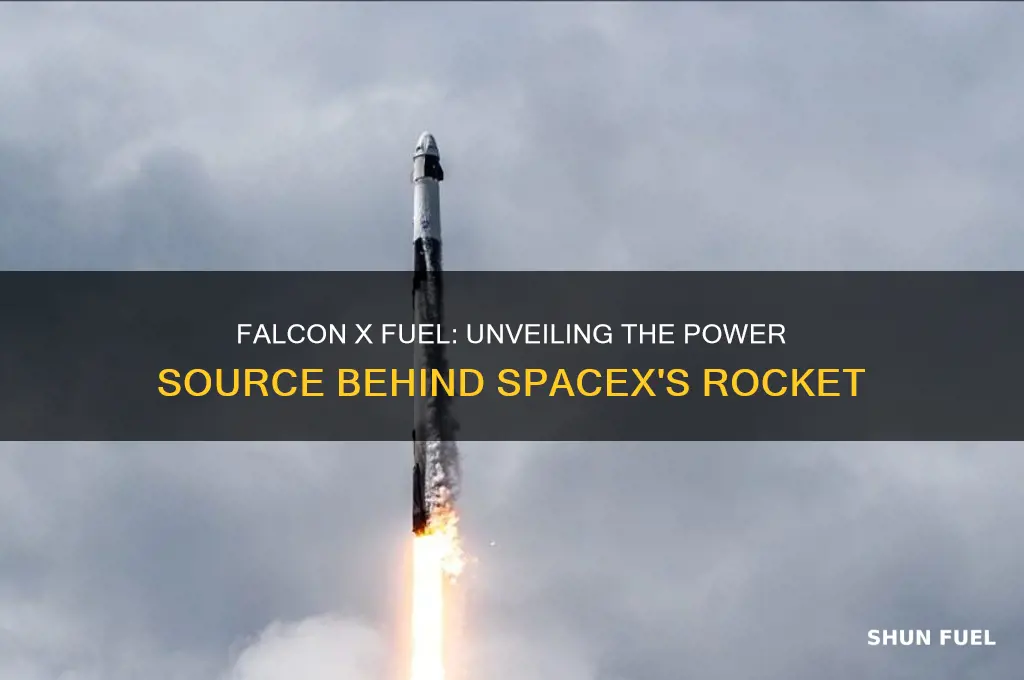 what is the fuel that falcon x uses