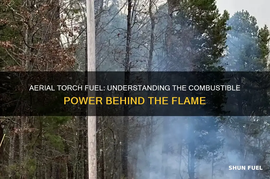 what is the fuel used in an aerial torch