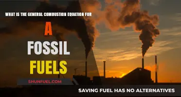 Understanding the General Combustion Equation for Fossil Fuels