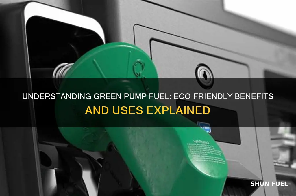 what is the green pump fuel