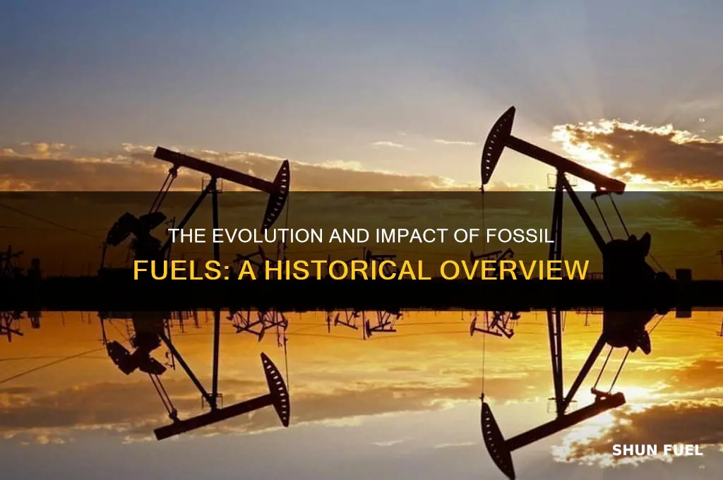 what is the history of fossil fuels