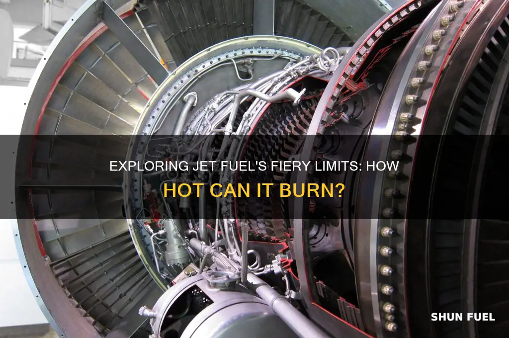 what is the hottest jet fuel can burn
