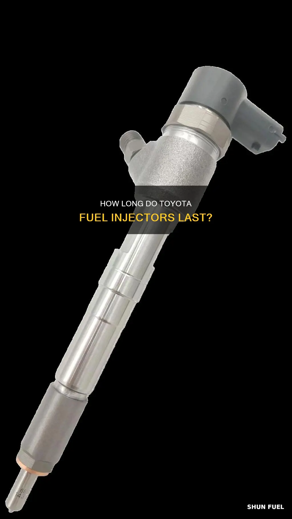 what is the life of a toyota fuel injector