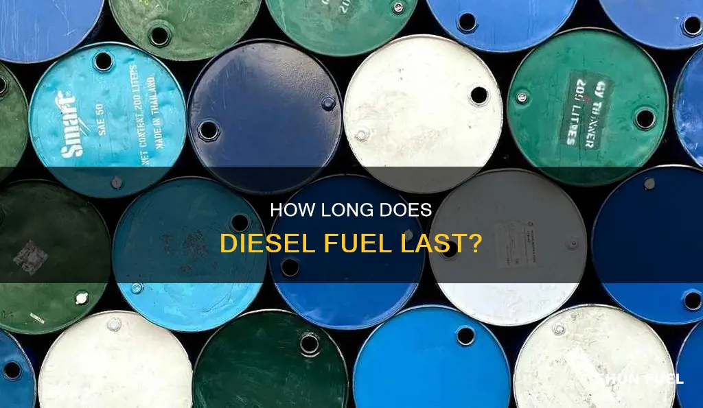 what is the life span of diesel fuel 1