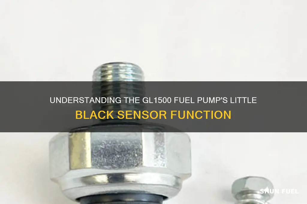 what is the little black sensor on gl1500 fuel pump