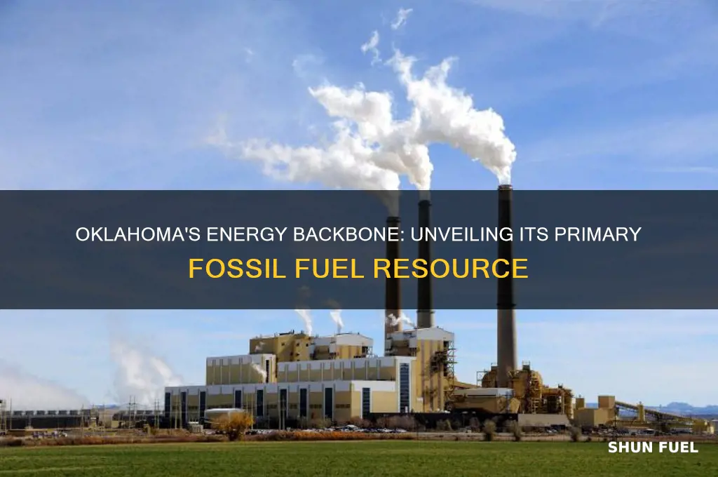 what is the main fossil fuel found in oklahoma