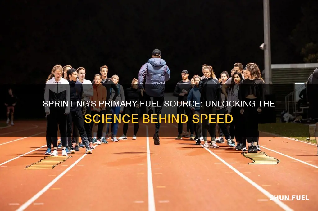 what is the main fuel used while sprinting