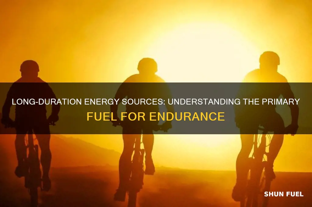 what is the major fuel used during long