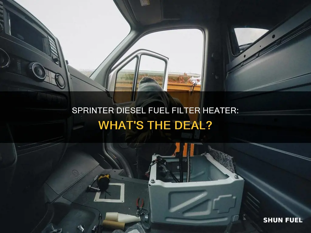 what is the mercedes sprinter diesel fuel filter heater