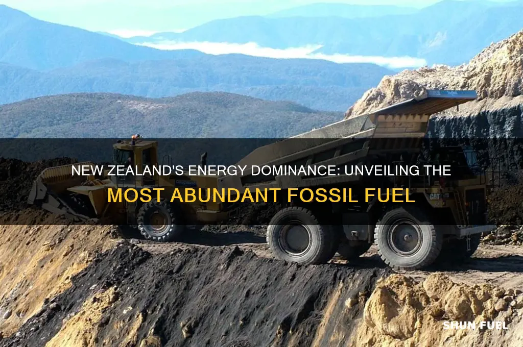 what is the most abundant fossil fuel in nz