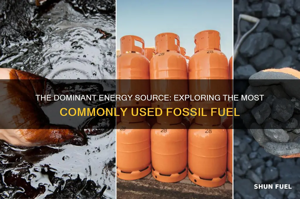 what is the most commonly used fossil fuel